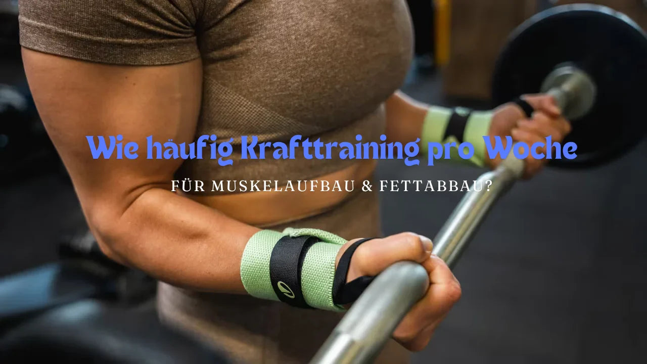 Wie häufig Krafttraining pro Woche für Muskelaufbau & Fettabbau?