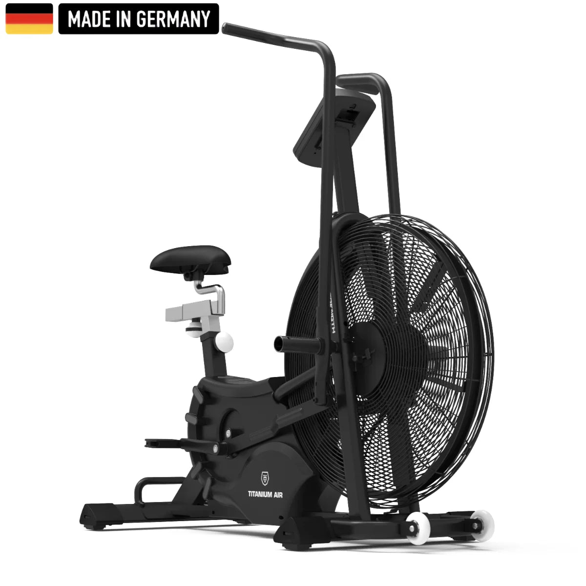 Titanium Strength | TS-31-100-00-V2 | Air Bike Pro V2 + Windschutz