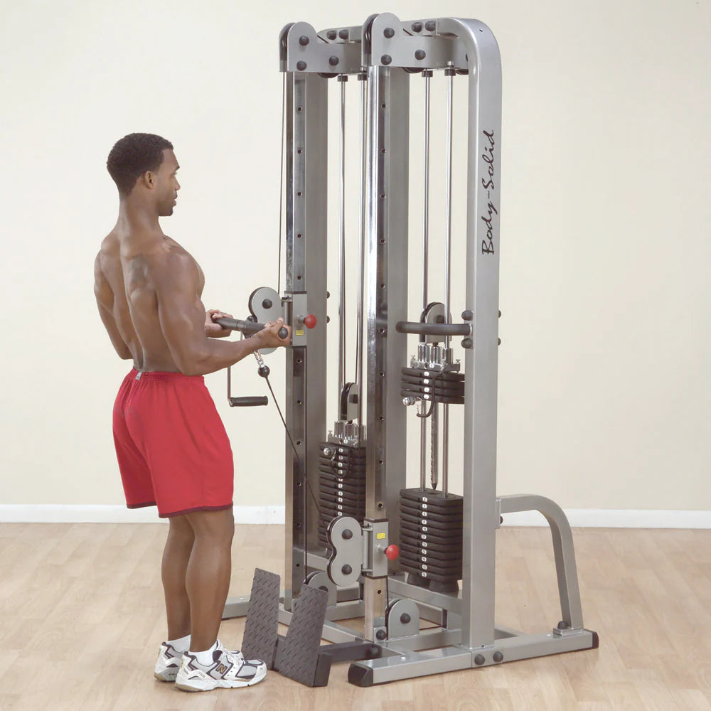 Body-Solid Pro Club Line Dual Cable Column – Vielseitiges Krafttraining auf Profi-Niveau