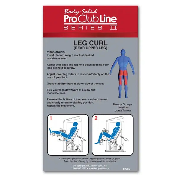 Body-Solid Series II Seated Leg Curl 