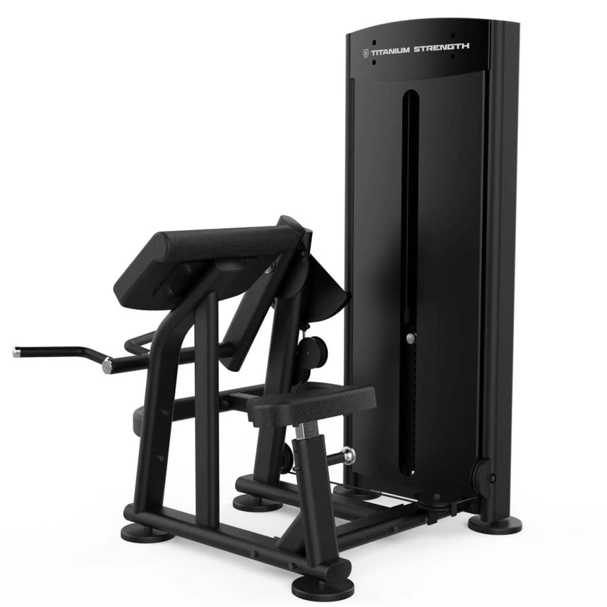 Titanium Strength Selectorised Dual Biceps Curl and Triceps Extension Black Series Titanium Strength