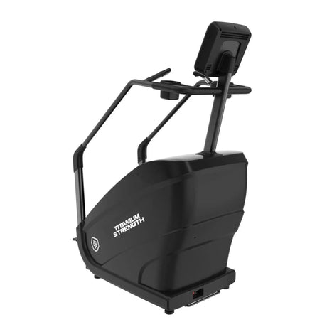 Titanium Strength ProClimber Stair Climber Cardio Machine LED Display Titanium Strength