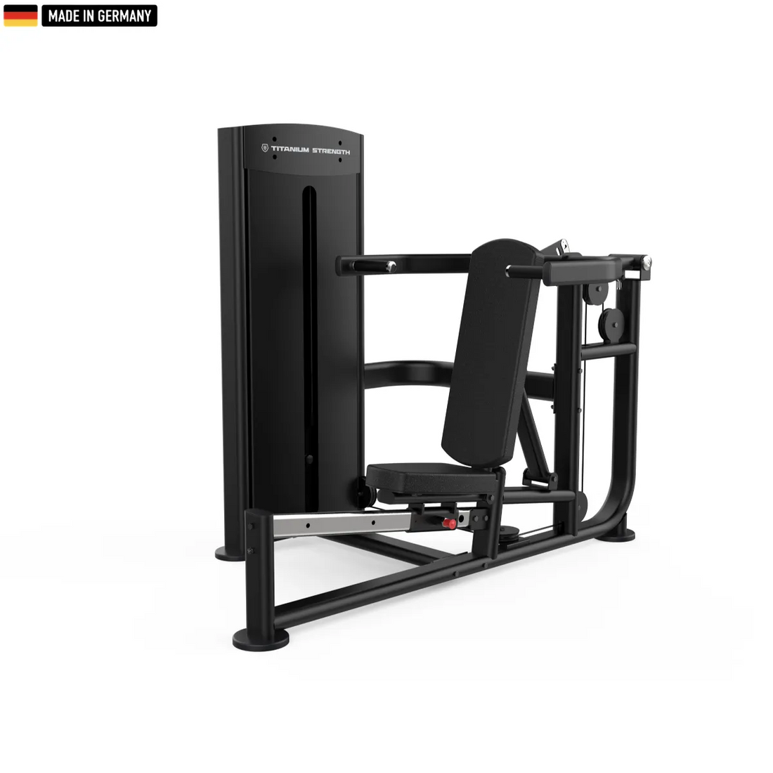 Titanium Strength Black Series Multipress 3-in-1 Gym Equipment with adjustable settings for professional use.
