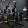 Elite Series Isolateral Lat Pulldown machine by Titanium Strength in a modern gym environment