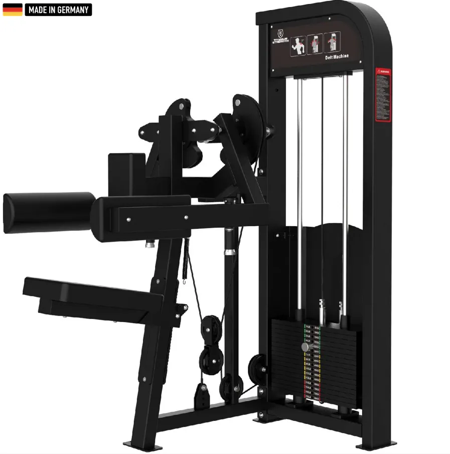 Titanium Strength Selectorized Lateral Raise machine for effective shoulder muscle training