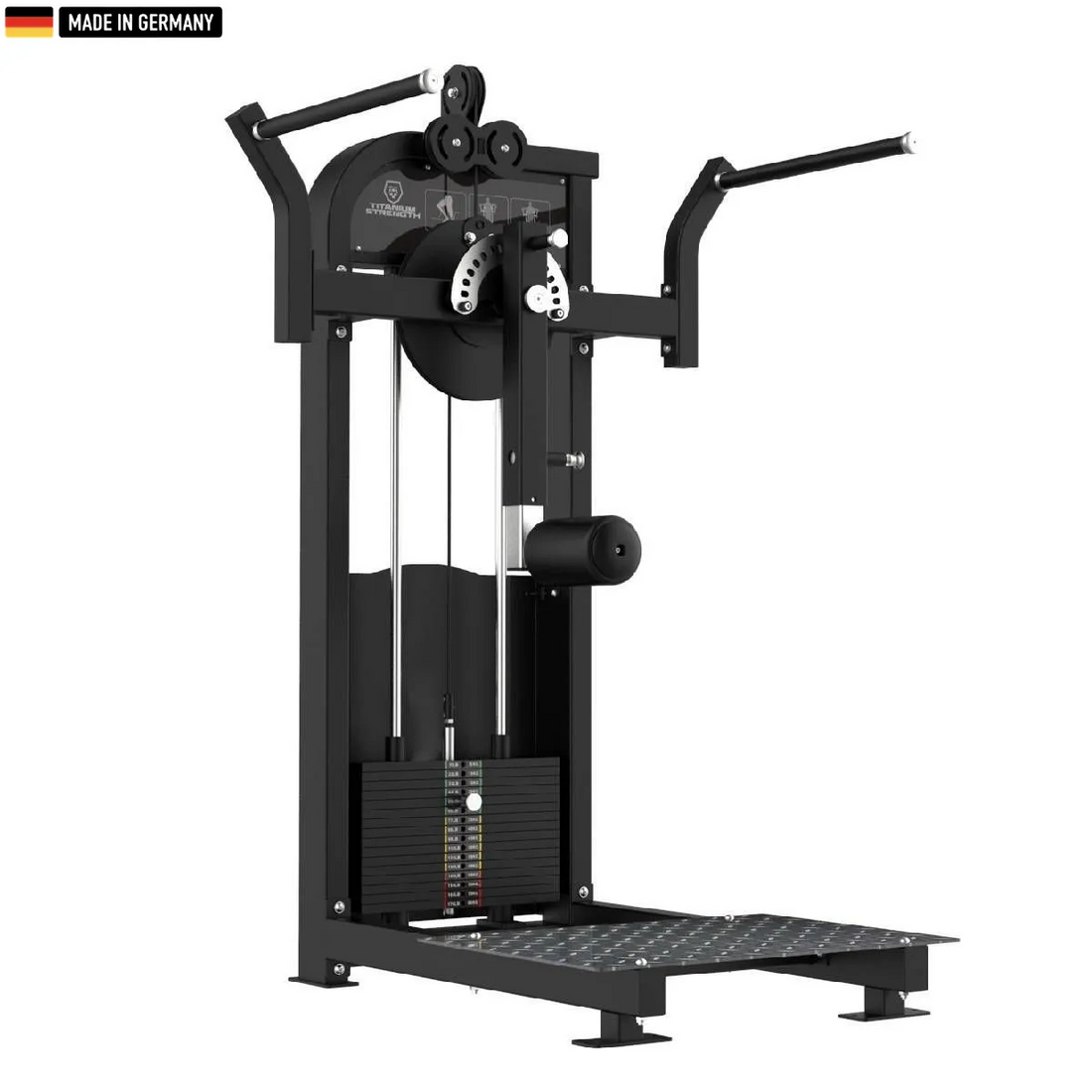 Titanium Strength Selectorized Multi Hip Machine – Premium gym equipment for hip, glute, and lower body strengthening.

