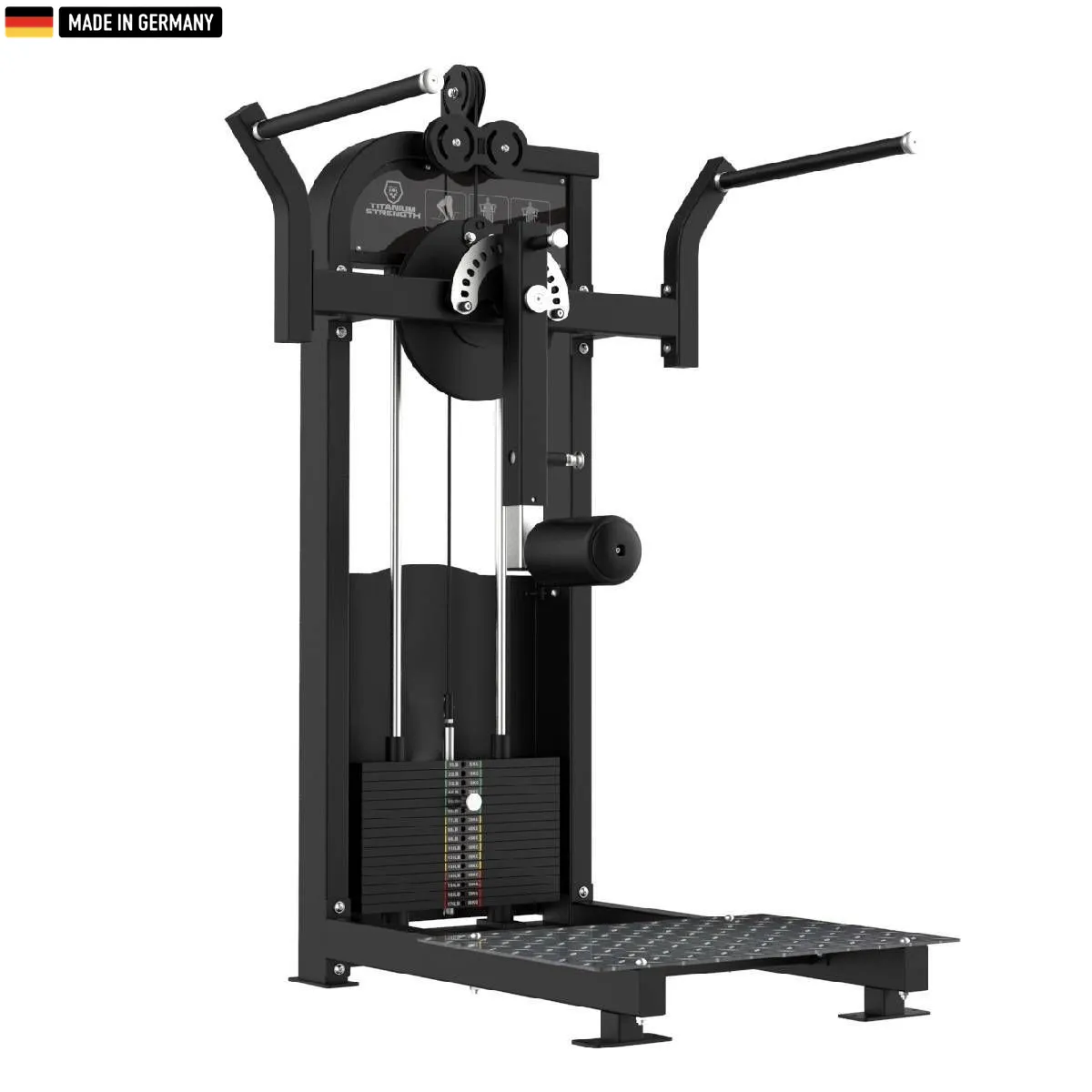 Titanium Strength Selectorized Multi Hip Machine – Premium gym equipment for hip, glute, and lower body strengthening.

