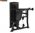 Titanium Strength Black Series Shoulder Press Machine for upper body strength training