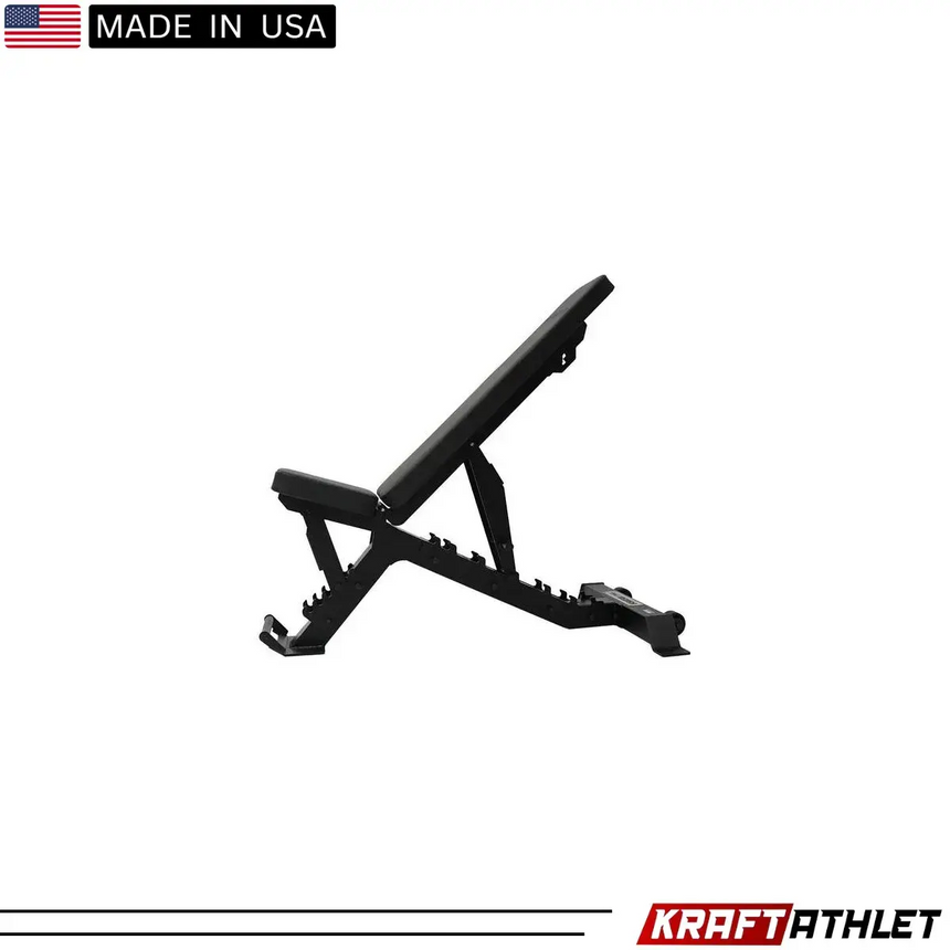 Force USA Pro Series FID Bench – Adjustable training bench with a sturdy steel frame and high-density padding.
