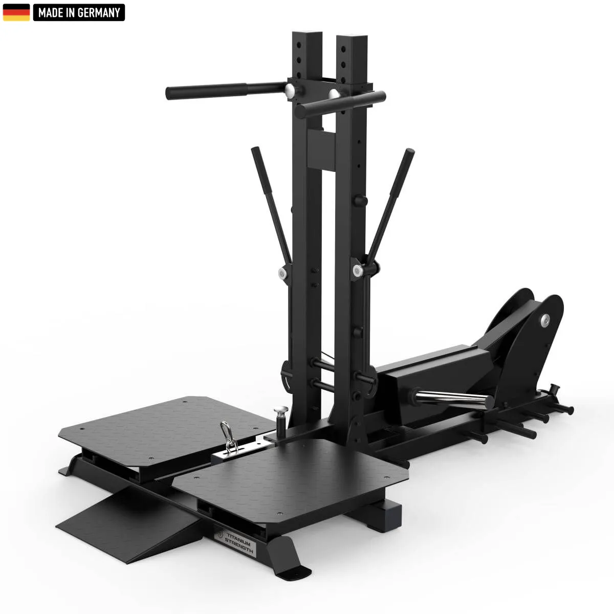 "Belt Squat Pro – heavy-duty machine for safe and effective lower body training."

