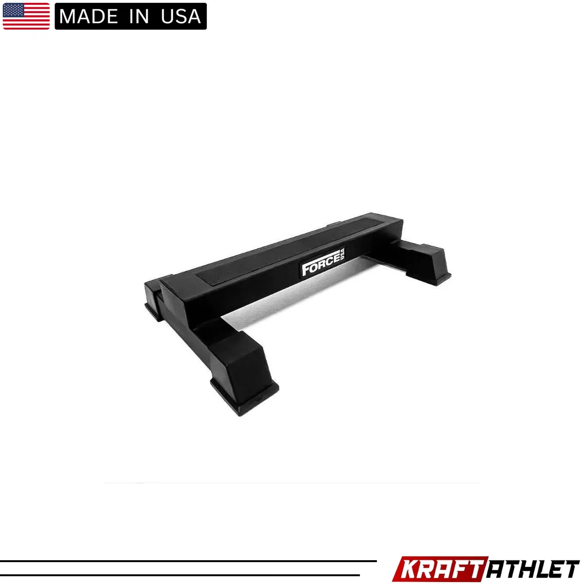 Force USA Calf Block – stable, non-slip platform for intensive calf muscle training.
