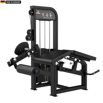 "Titanium Strength Selectorized Dual Leg Curl & Leg Extension Machine for complete leg workouts."

