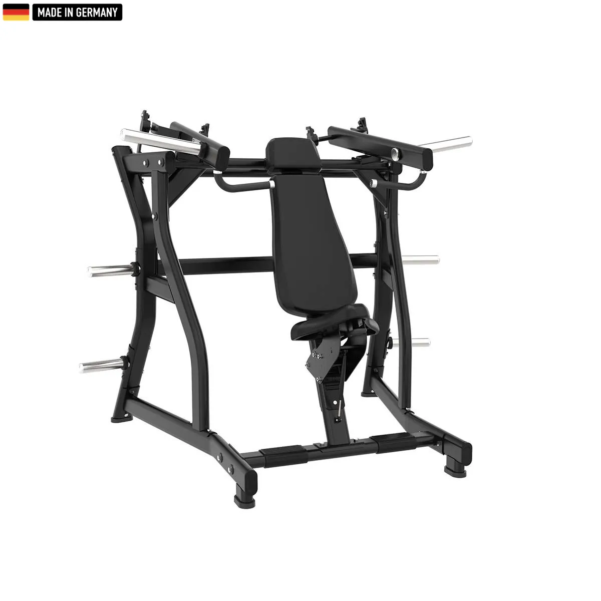 "Titanium Strength Iso-Lateral Shoulder Press Machine for effective upper body workouts."
