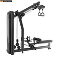 Selectorised Unilateral Pulldown Machine by Titanium Strength, ideal for back and shoulder workouts in professional gyms