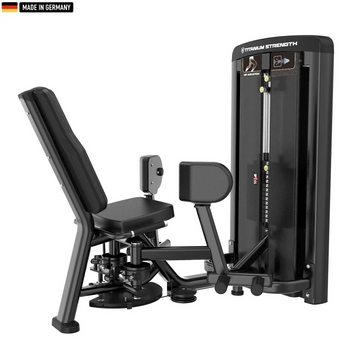 "Titanium Strength Genesis Series Selectorized Adductor Machine – premium gym equipment for inner thigh workouts."

