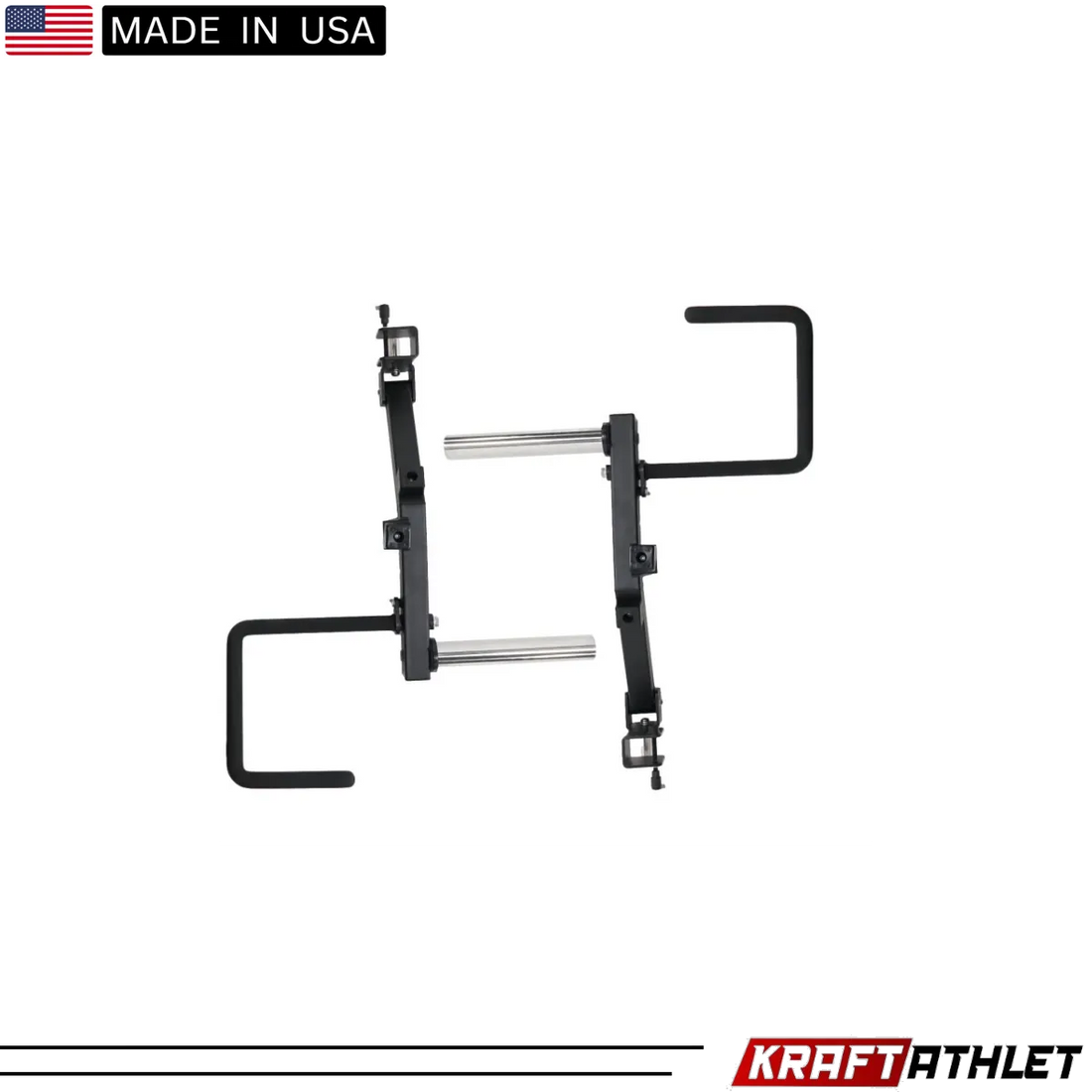 Force USA G6 Jammer Arms an einem All-In-One Trainer, bereit für intensive Kraftübungen.