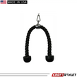 Force USA Tricep Rope – robust cable pull handle with rubberized ends for versatile upper body exercises.
