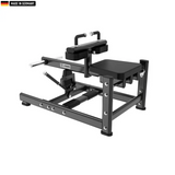 Titanium Strength Seated Calf Machine – Premium gym equipment for lower leg muscle training and calf raises.

