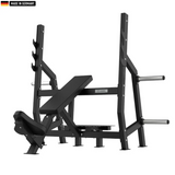 "Elite Series Incline Weight Bench for strength training and gym workouts."

