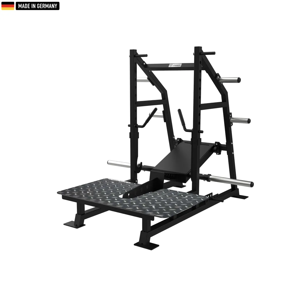 "Titanium Strength Elite Series Belt Squat Machine – advanced lower body training equipment for safe and effective squats."

