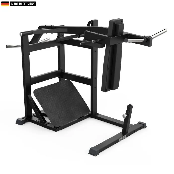 "Pendulum Hack Squat Machine – heavy-duty equipment for leg training with optimal biomechanics."

