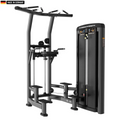 Genesis Series Pull-Up Dip Machine from Titanium Strength in a professional gym setting.