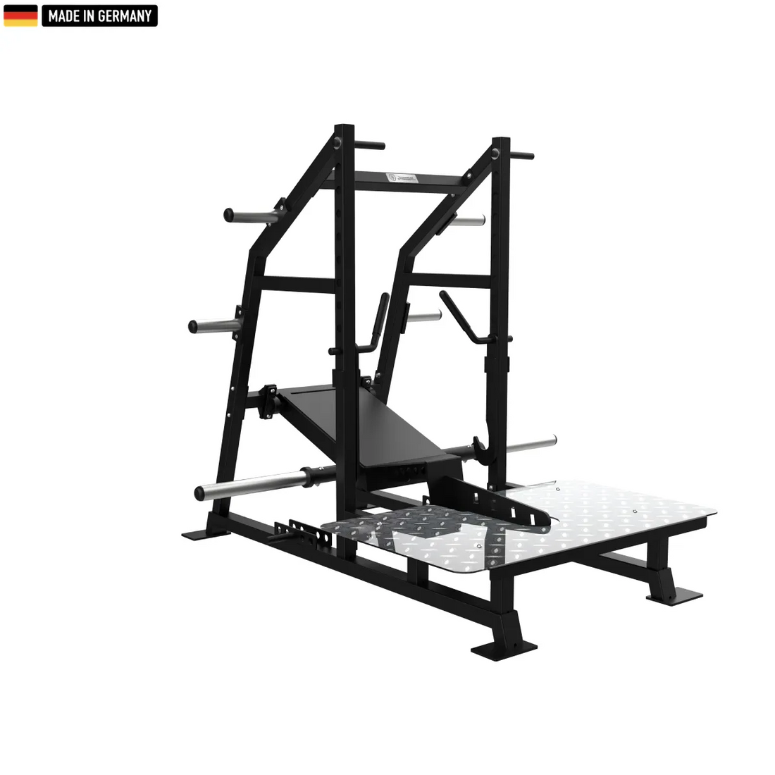 "Titanium Strength Elite Series Belt Squat Machine – advanced lower body training equipment for safe and effective squats."

