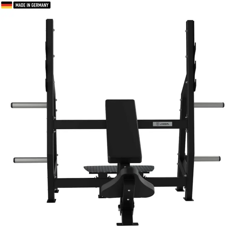 "Elite Series Incline Weight Bench for strength training and gym workouts."

