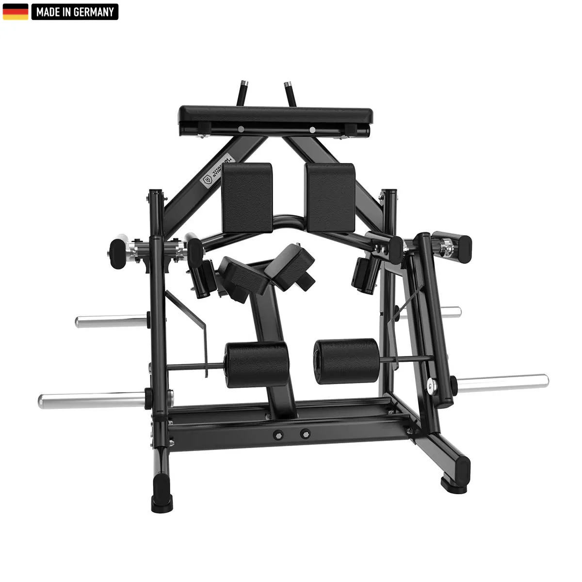 Titanium Strength Iso-Lateral Kneeling Leg Curl – Premium gym machine for hamstring isolation.

