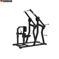 Elite Series Isolateral Lat Pulldown machine by Titanium Strength in a modern gym environment