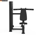 Titanium Strength Black Series Shoulder Press Machine for upper body strength training