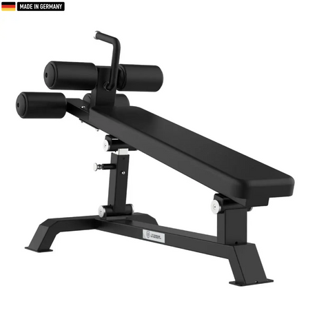 "Elite Series Adjustable Decline Ab Bench for core and strength training."

