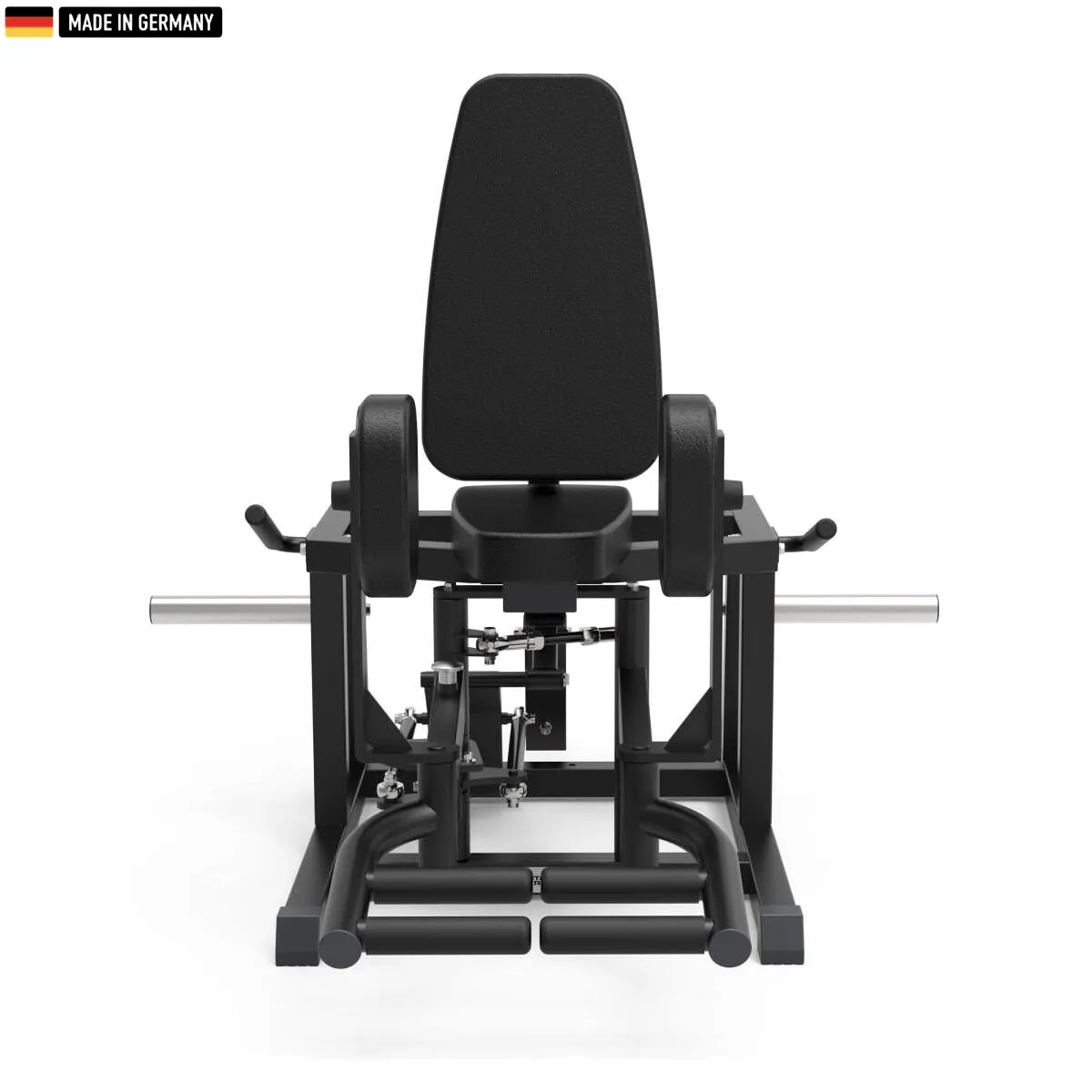 "Titanium Strength Abductor & Adductor Machine – plate-loaded gym equipment for inner and outer thigh workouts."

