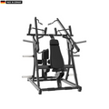 Iso Lateral Chest Press and Lat Pulldown machine in a modern gym setting