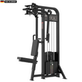 Titanium Strength Elite Series Pec Fly and Rear Delt Machine in black finish