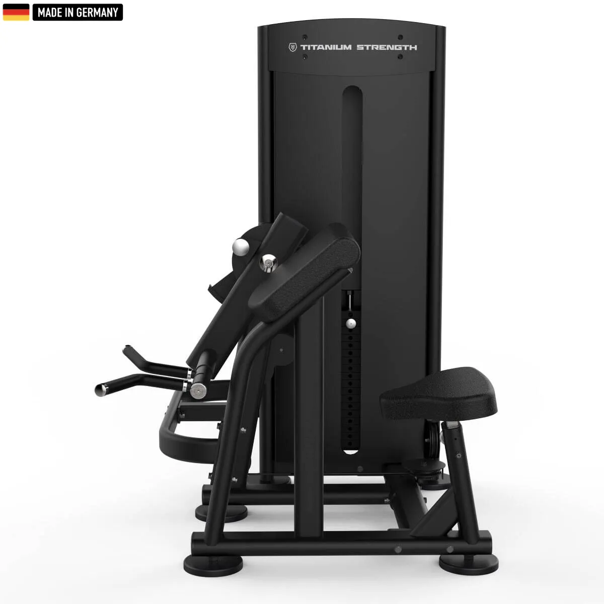 "Titanium Strength Dual Biceps Curl & Triceps Extension Machine BS-S10 for complete arm training."
