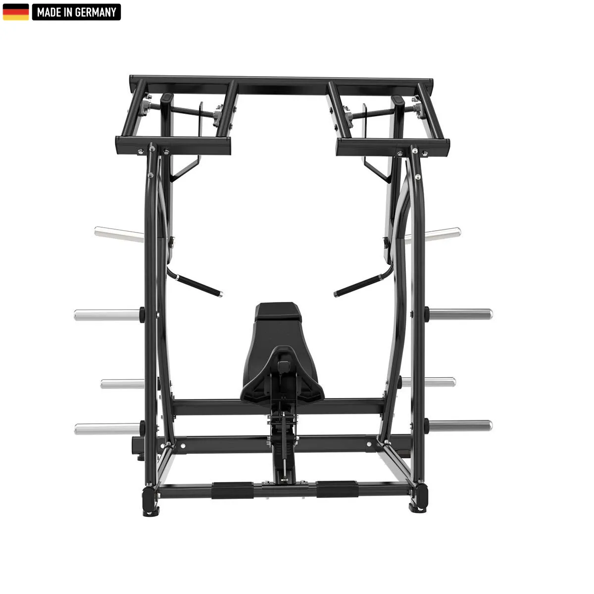 "Titanium Strength Iso-Lateral Incline Shoulder Press for effective upper body training."
