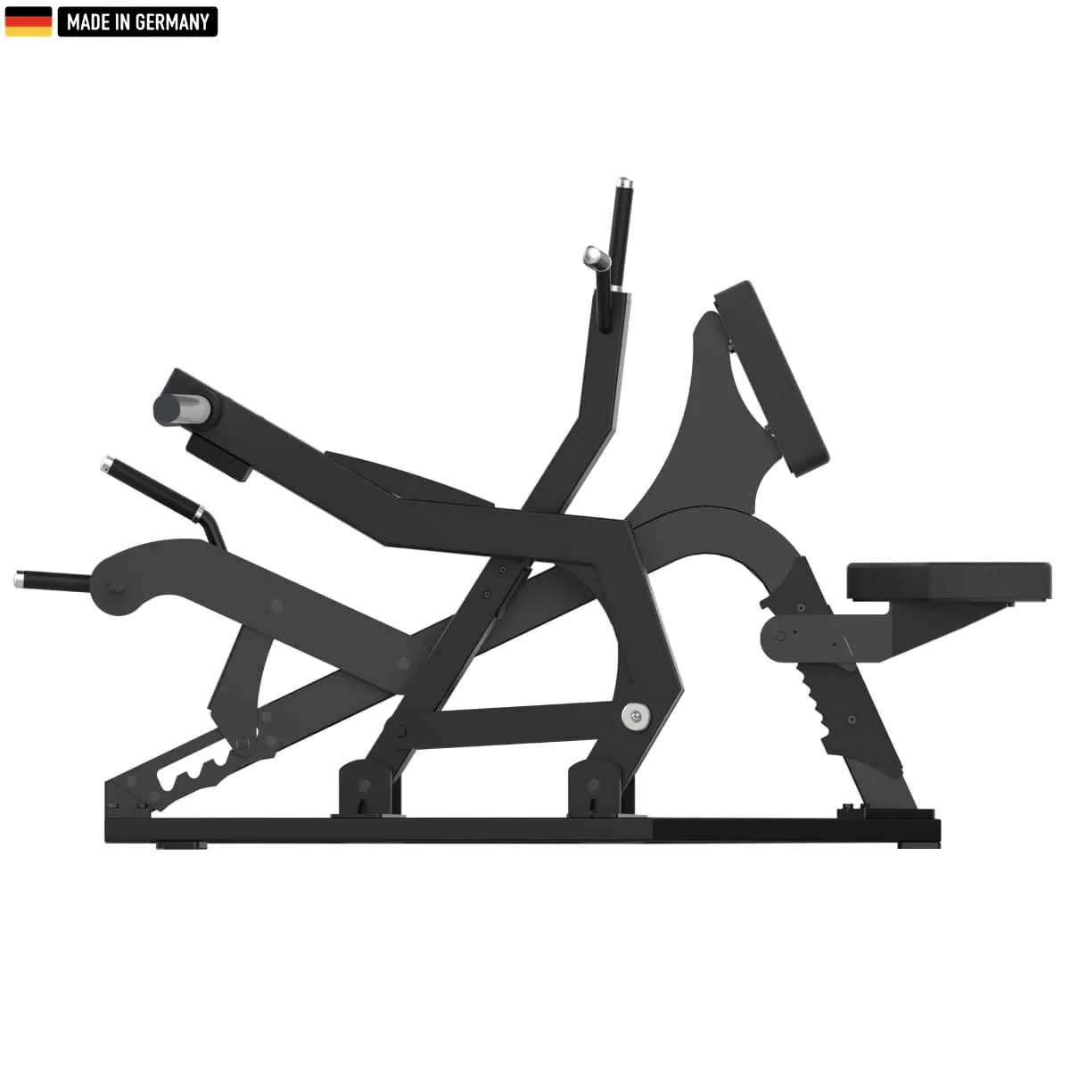 Titanium Strength Multi-Grip Iso-Lateral Row Machine with ergonomic handles for a dynamic back workout