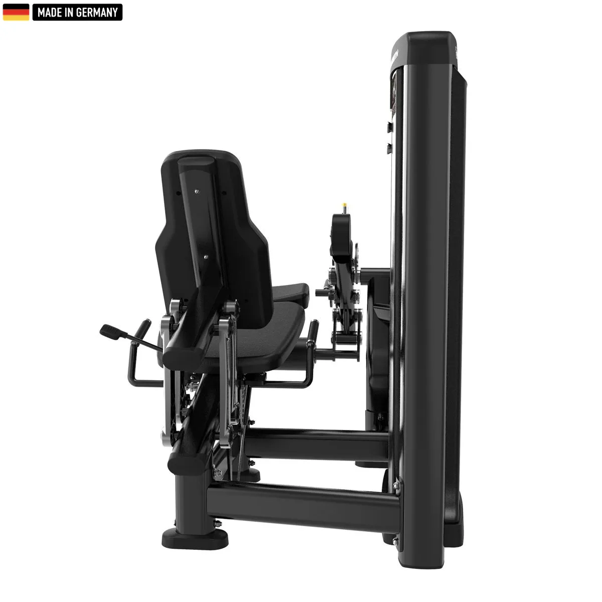 "Titanium Strength Genesis Series Selectorized Leg Extension – premium quadriceps training machine."

