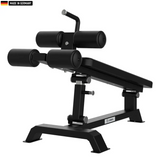 "Elite Series Adjustable Decline Ab Bench for core and strength training."

