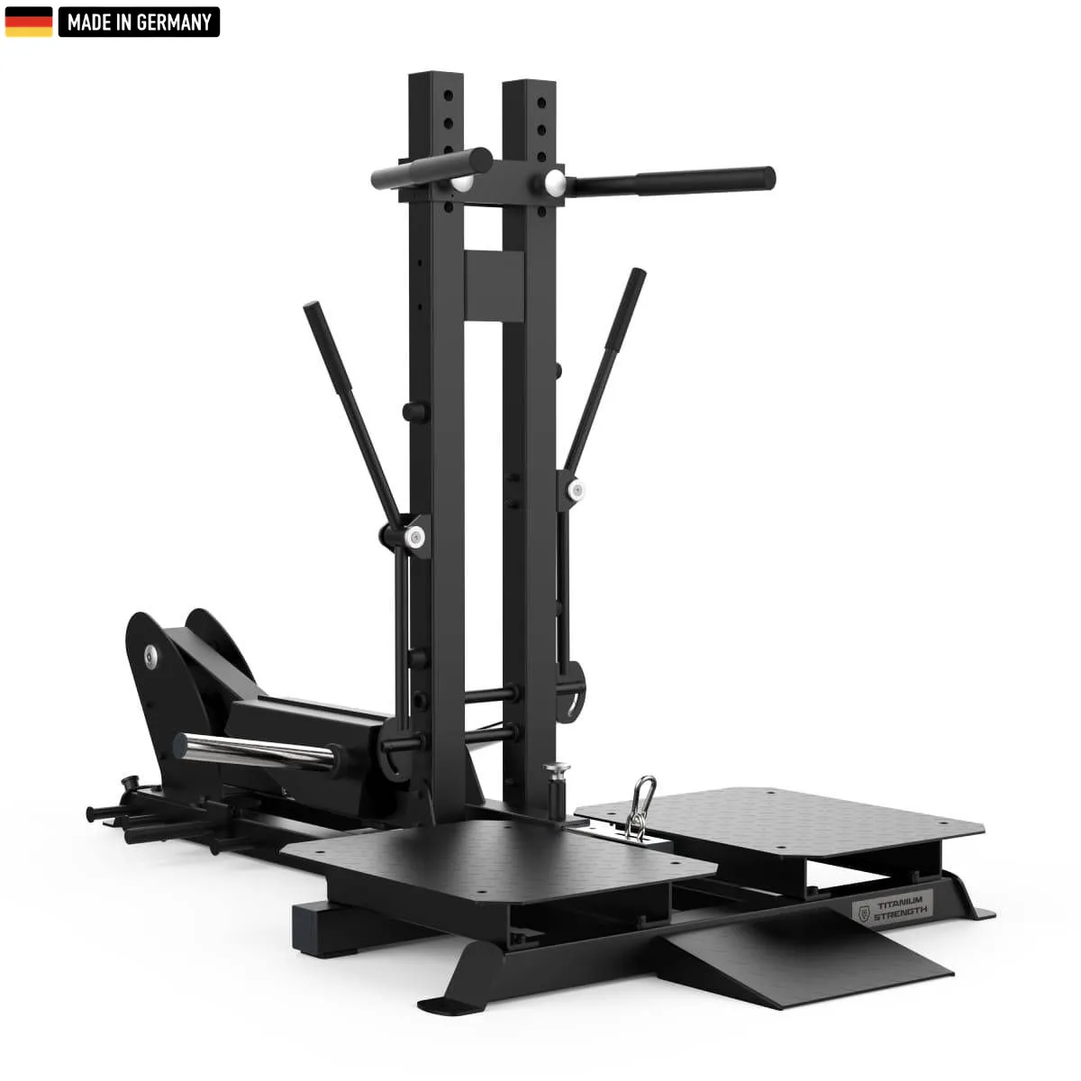 "Belt Squat Pro – heavy-duty machine for safe and effective lower body training."

