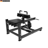 Titanium Strength Seated Calf Machine – Premium gym equipment for lower leg muscle training and calf raises.

