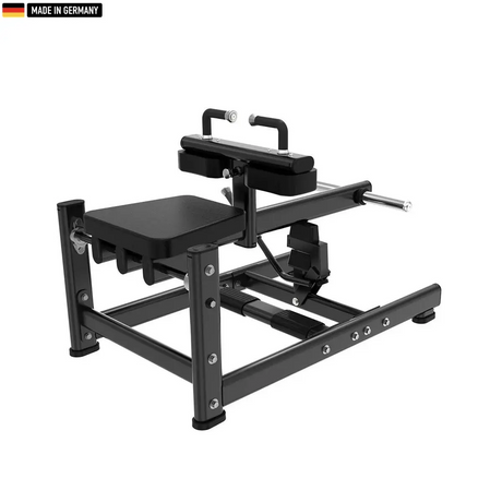 Titanium Strength Seated Calf Machine – Premium gym equipment for lower leg muscle training and calf raises.

