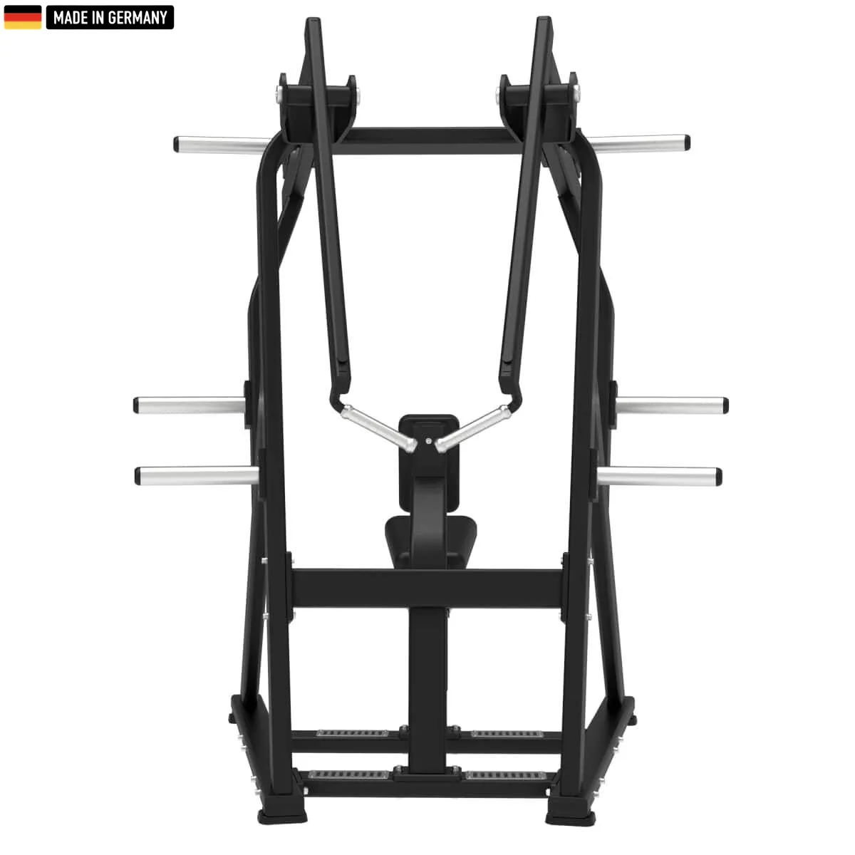 Titanium Strength Elite Series Iso-Lateral D.Y. Row machine featuring ergonomic handles and independent lever arms for balanced back training.