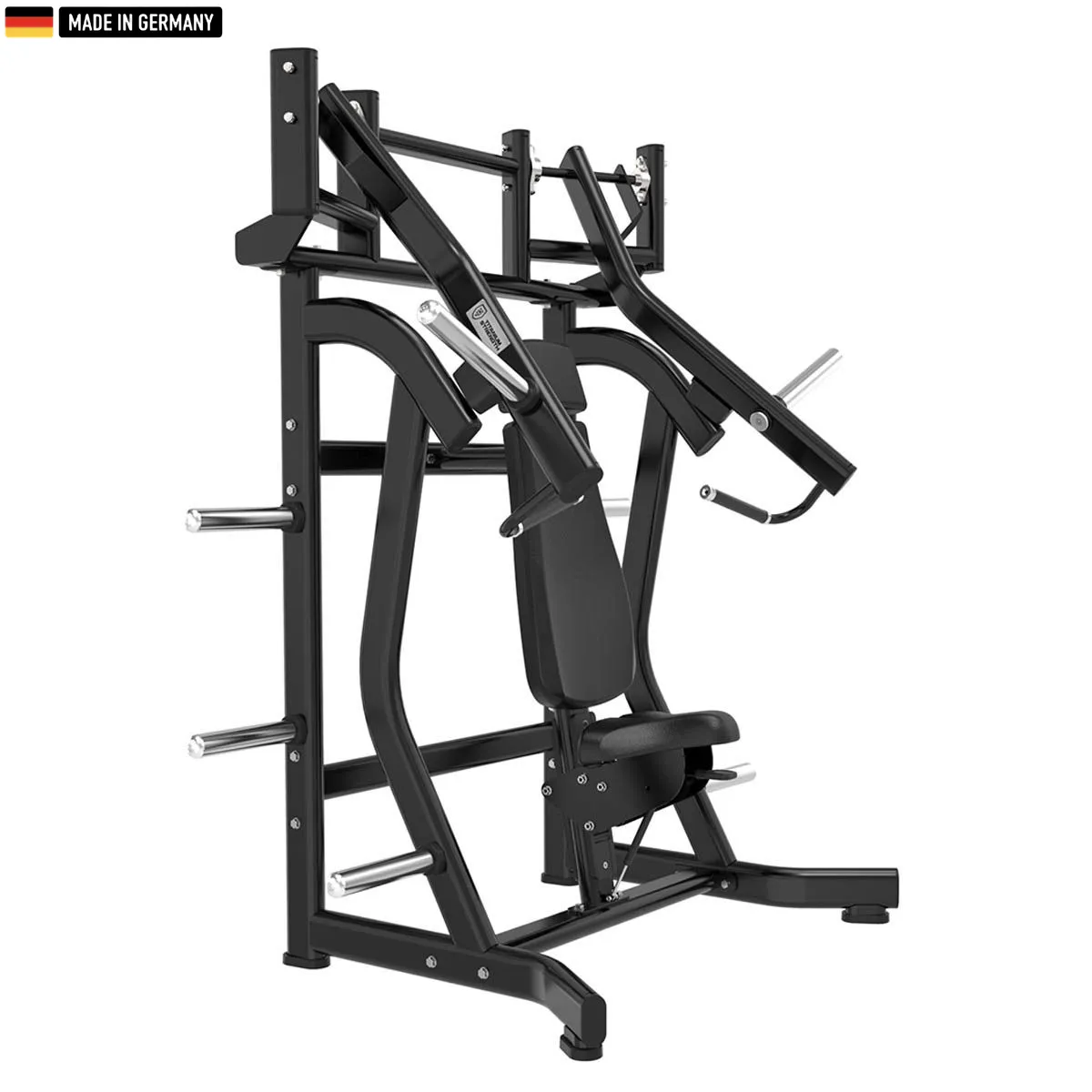 Titanium Strength Elite Series Iso-Lateral Bench Press Machine with independent converging lever arms