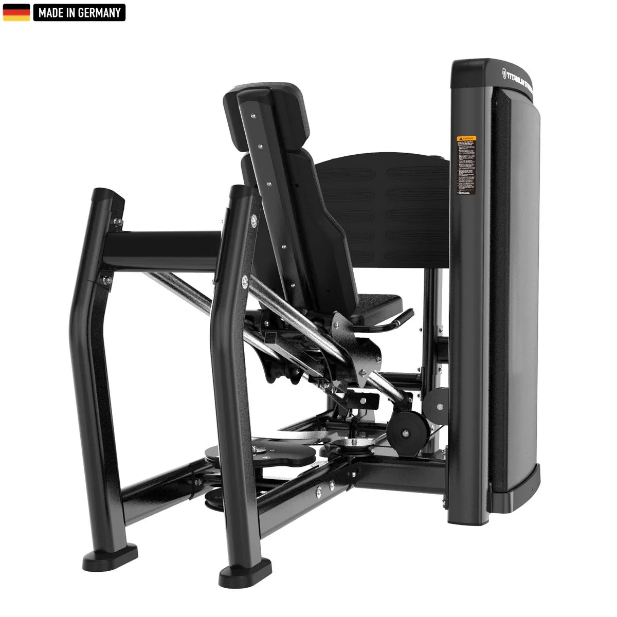 "Titanium Strength Genesis Series Selectorized Horizontal Leg Press – premium leg workout machine for gyms and home fitness."

