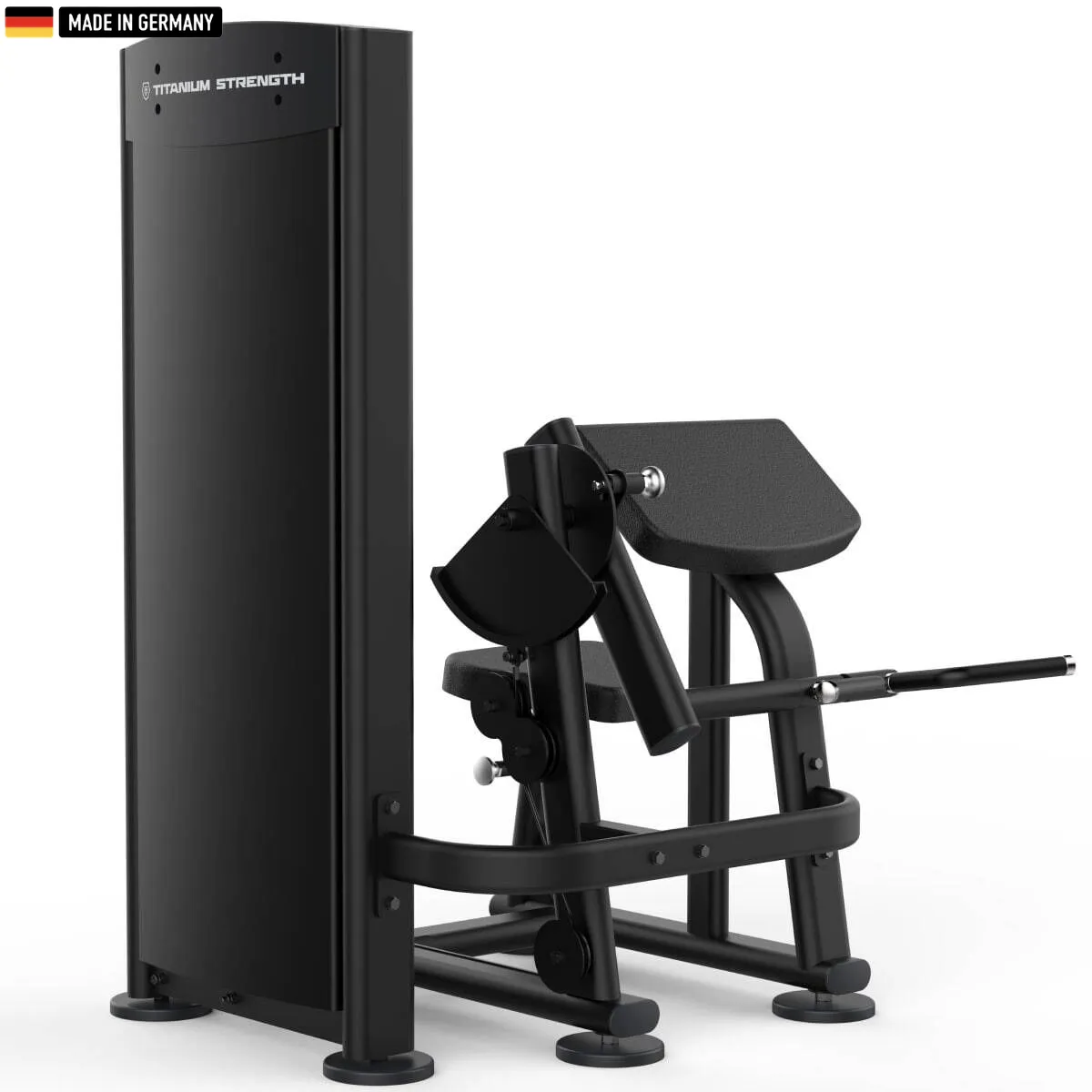 "Titanium Strength Dual Biceps Curl & Triceps Extension Machine BS-S10 for complete arm training."
