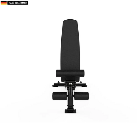 "Titanium Strength Black Series Adjustable Bench for professional strength training."

