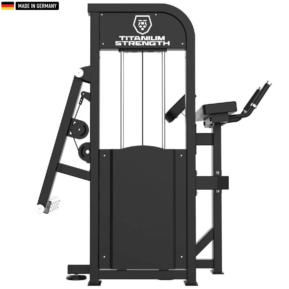 Titanium Strength Selectorized Gluteus Machine – Premium gym equipment for effective glute and leg workouts.

