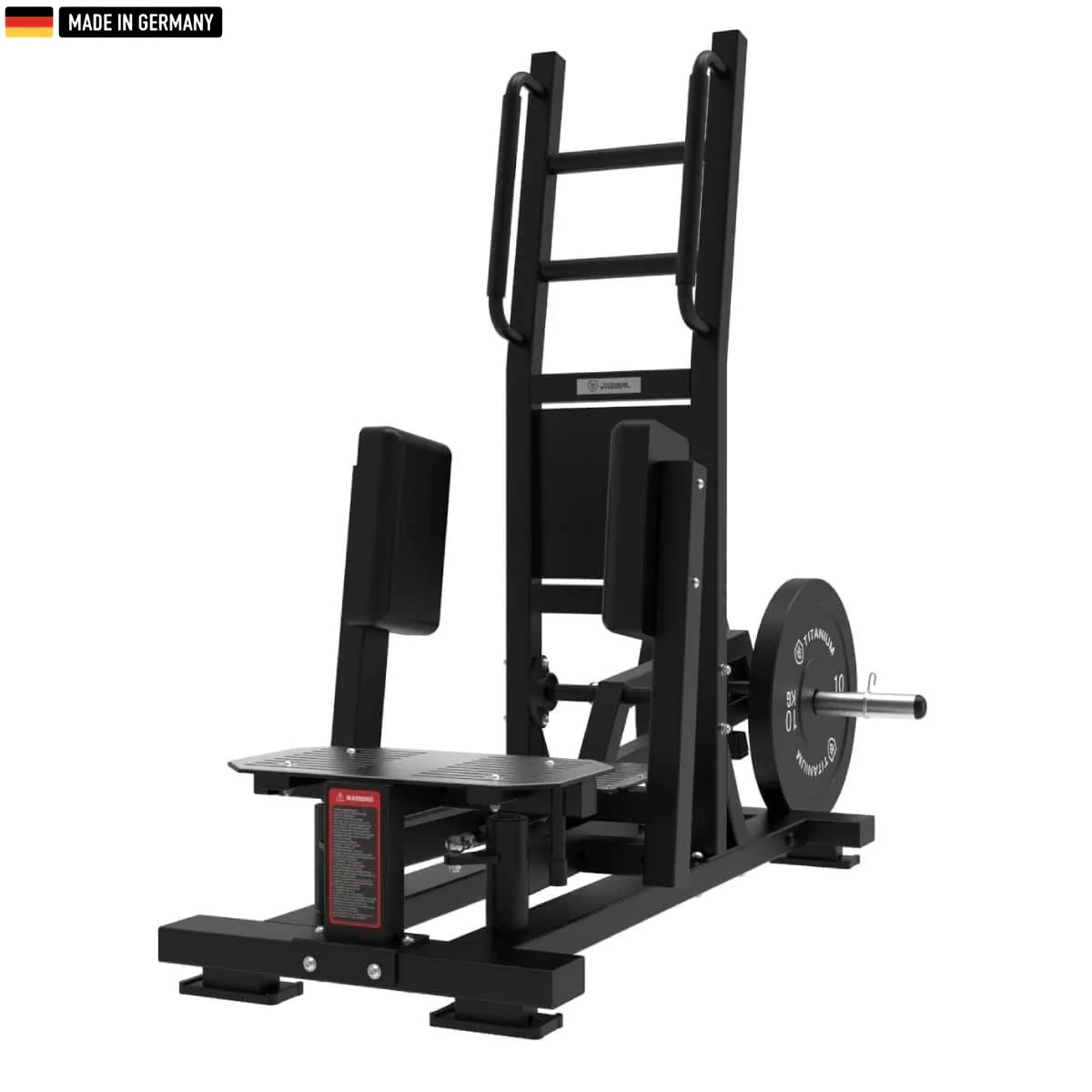 "Ultimate Standing Abductor Machine – plate-loaded strength training equipment for glutes and hips."

